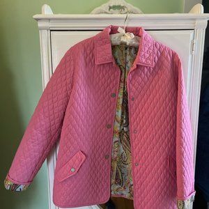 Pink Quilted Kate Hill Jacket